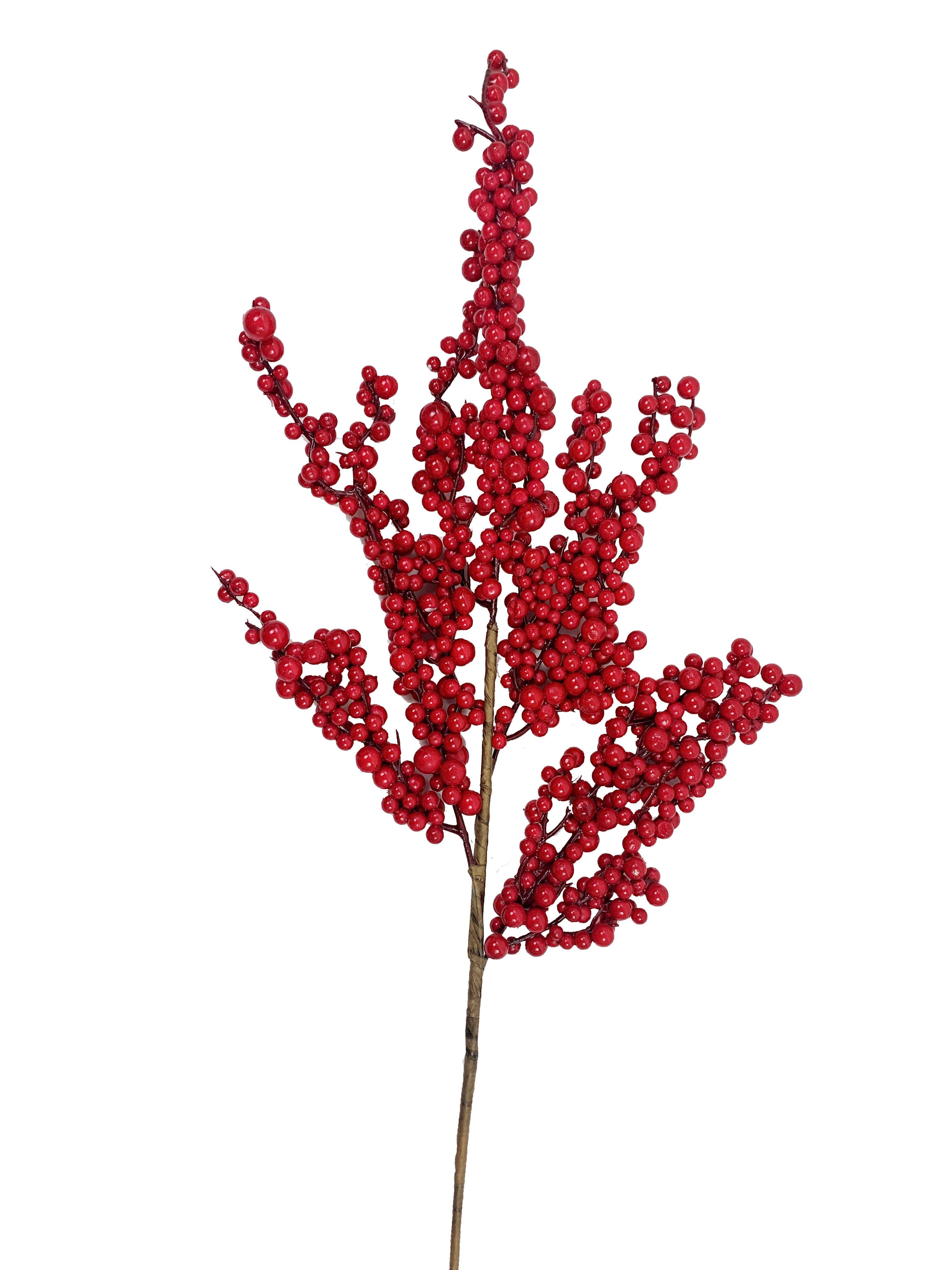 Berry Spray Red 16"