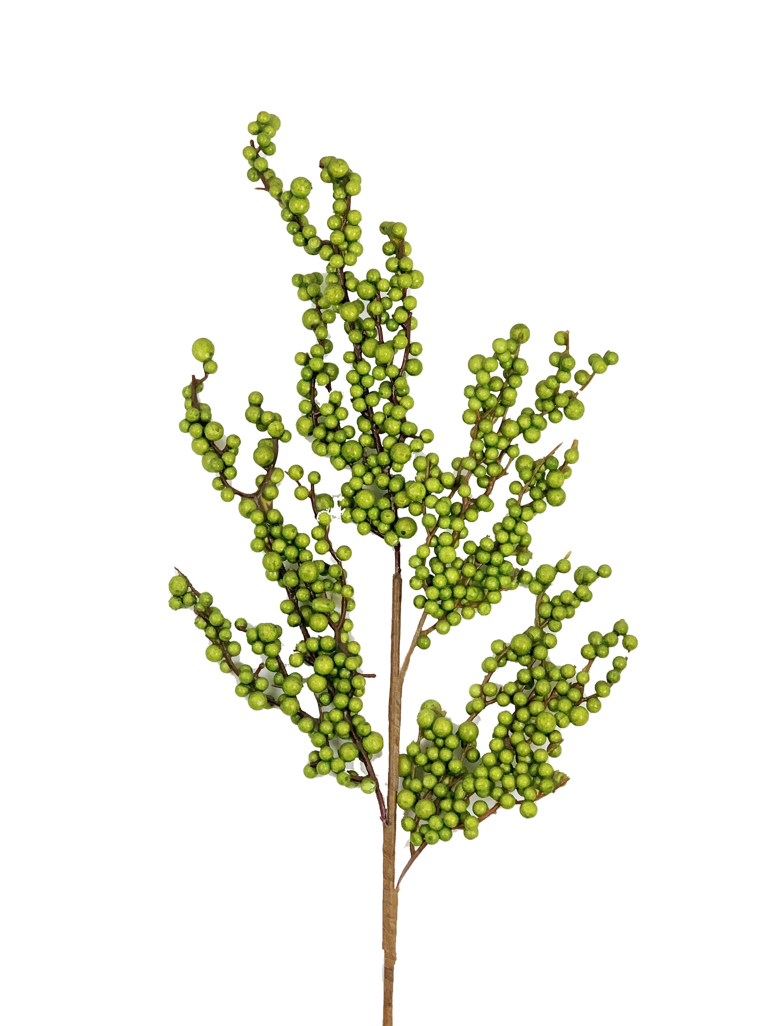 Berry Spray Green 24"